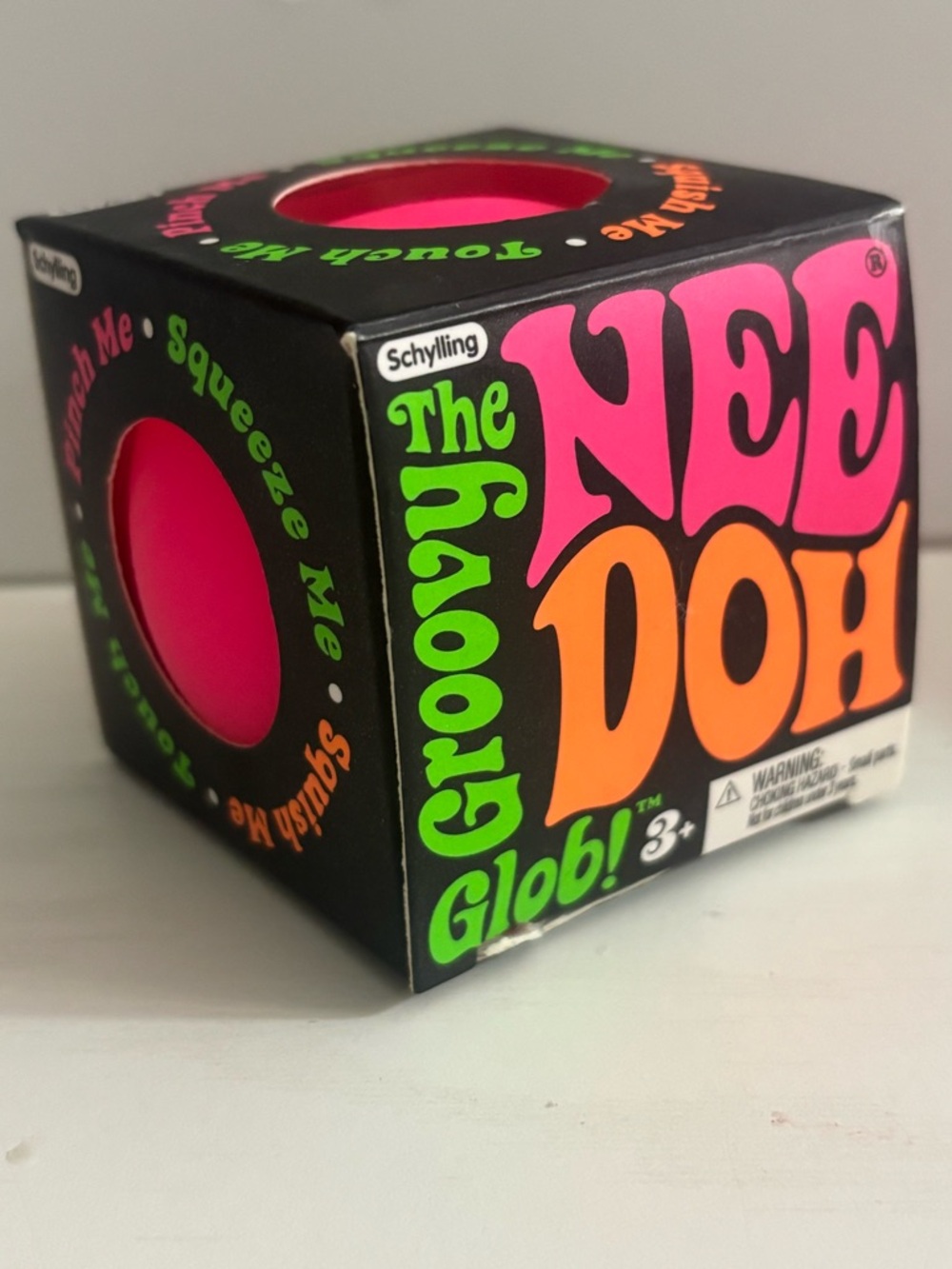Pink NeeDoh Groovy Glob
